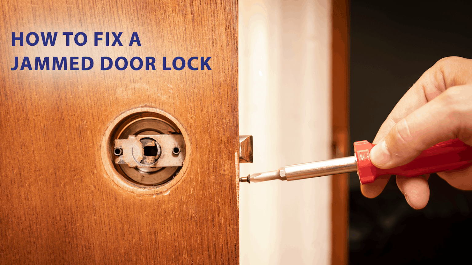 Door blocked SOS my lock no longer responds WD40 India