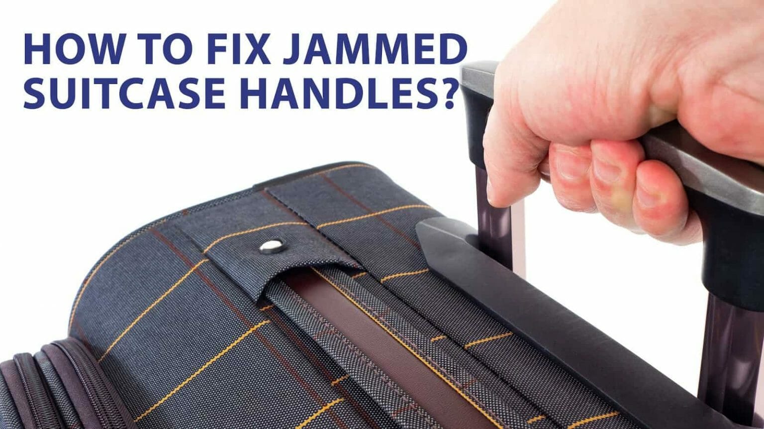 Jammed luggage handles? Here’s how you fix them. WD40 India