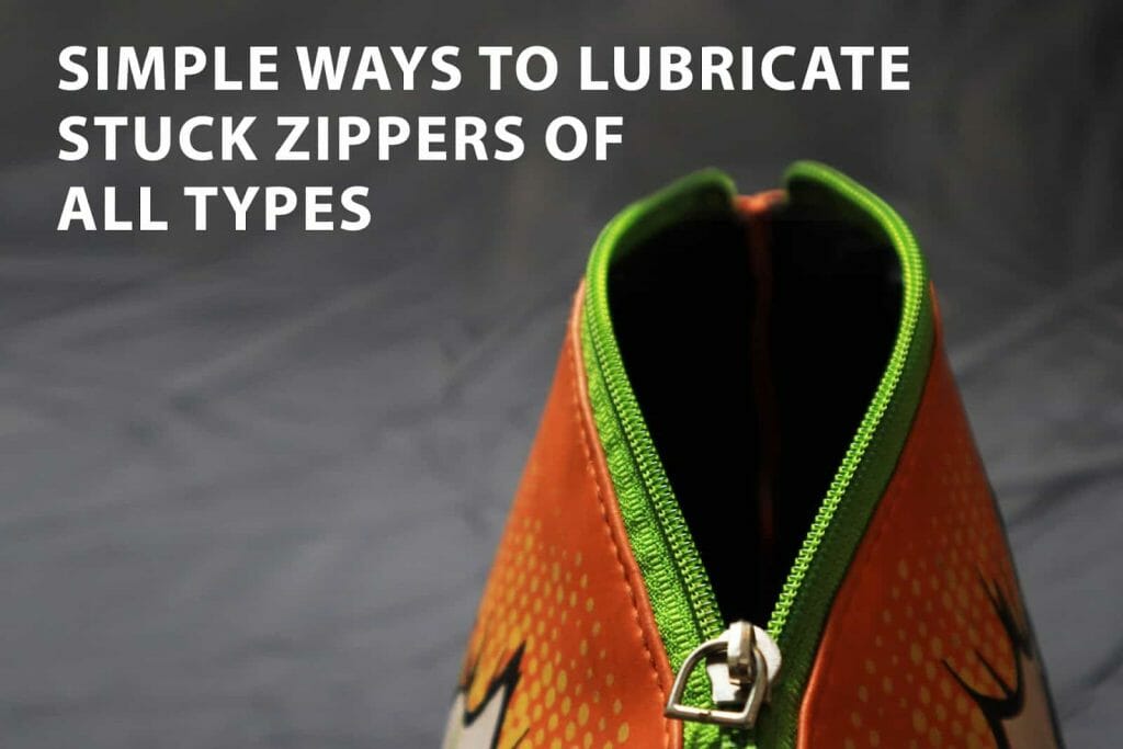 Simple ways to lubricate stuck zippers of all types WD40 India