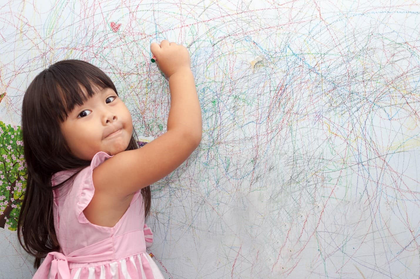 how to remove crayon from walls