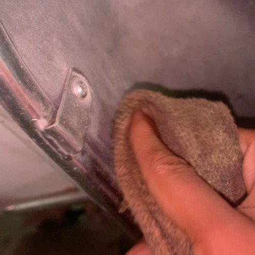 Scooty fender cleaning