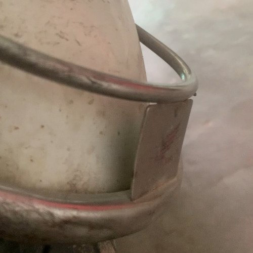Scooty steel grill cleaning