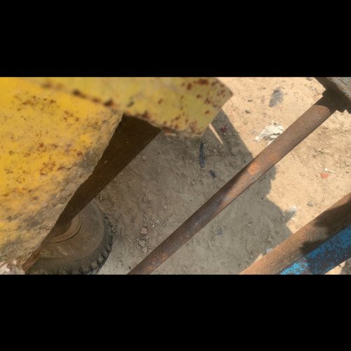 Trolly iron rode cleaning