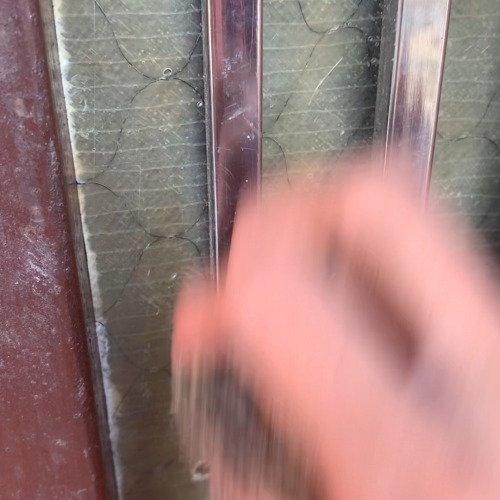Cleaning door