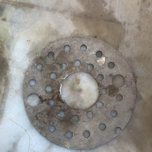 Brake roter cleaning