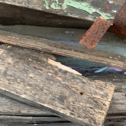 Rusted iron cleaning