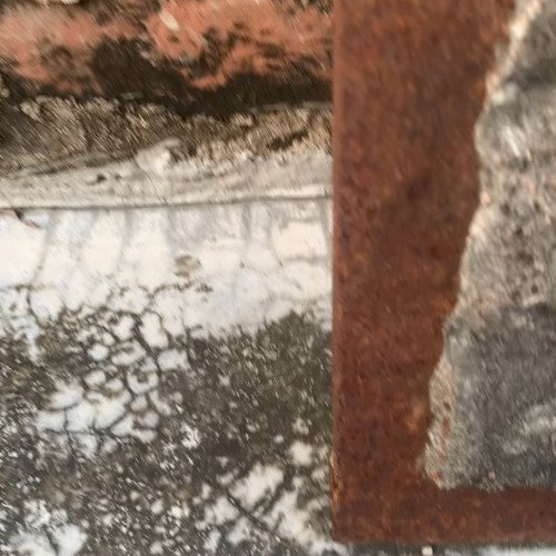Cleaning iron angle