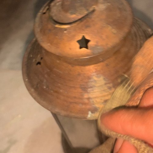 Old lamp cleaning