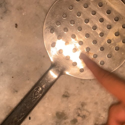 Steel ladle cleaning
