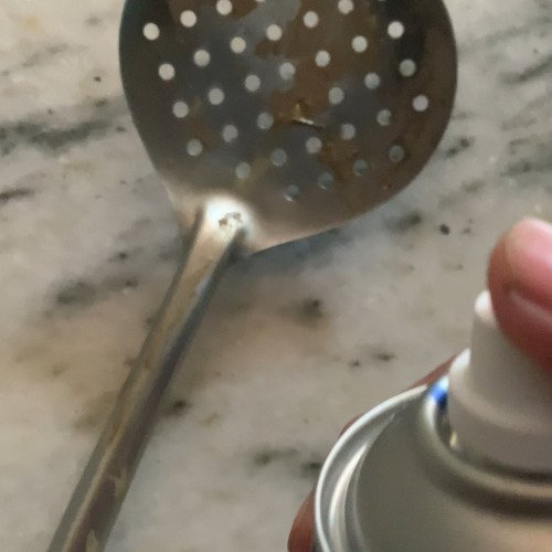Ladle cleaning