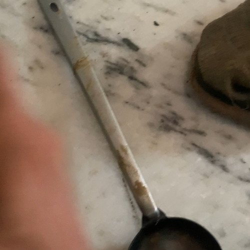 Ladle cleaning