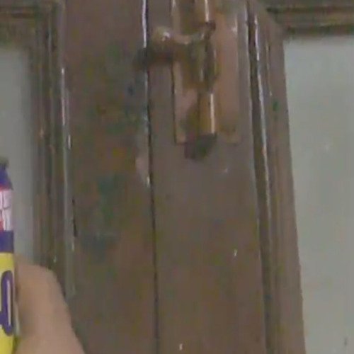 Gate latch cleaning
