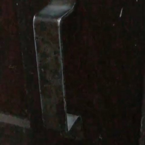 Gate handle cleaning
