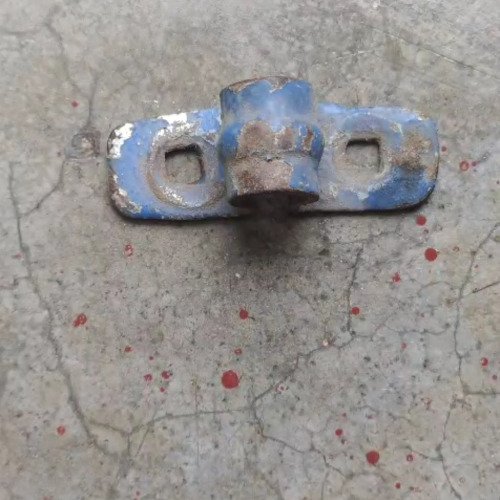 Door clamp cleaning
