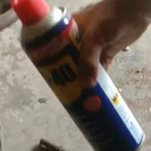 Metal rode cleaning