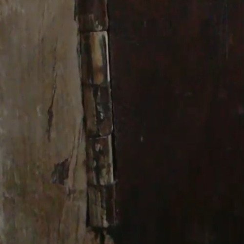 Cleaning door hinge