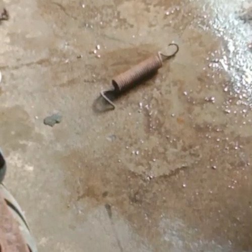 Extension spring cleaning