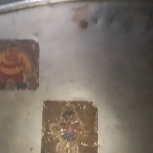Silver frame cleaning