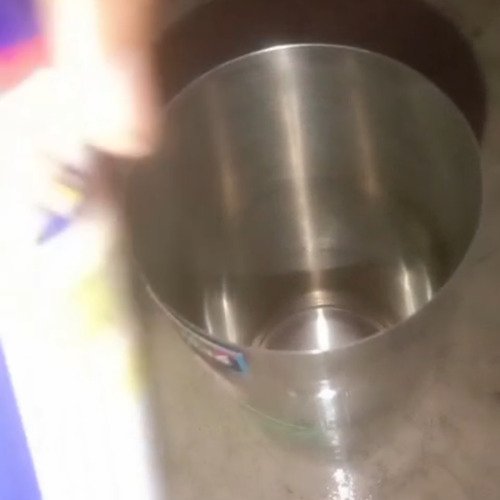 Dirty glass cleaning