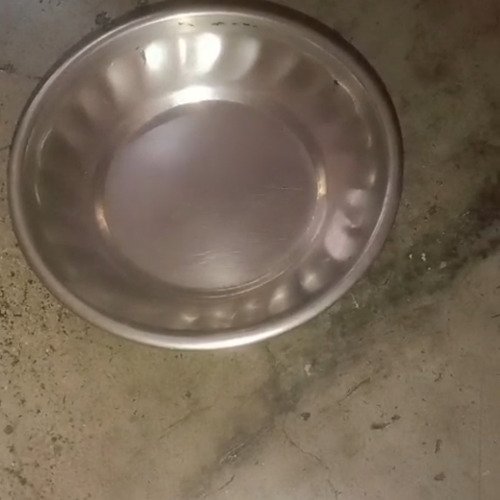 Cleaning old steel plate