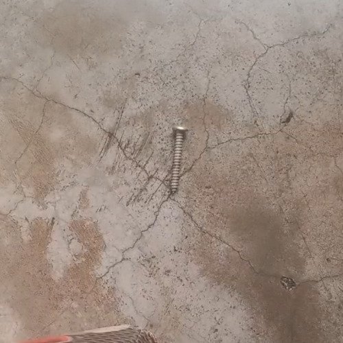 Cleaning old screw