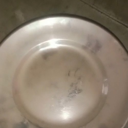 Dirty steel plate cleaning