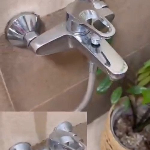 Used WD-40 to clean the rusted tap