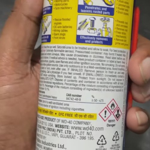 Wd 40 Using on mini cooler