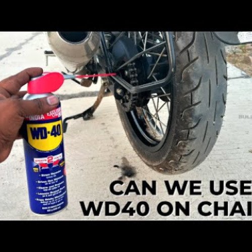 Can we use WD40 on bike chain use