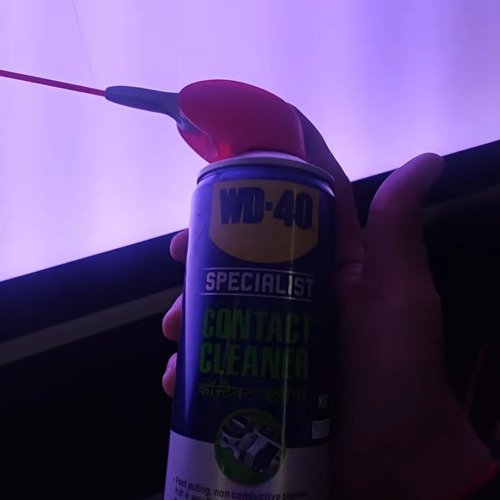 My OnePlus QLED TV developed vertical lines due to moisture. I applied WD-40 to the affected connectors, and after drying, the screen was fully restored — a simple, effective, and cost-saving repair