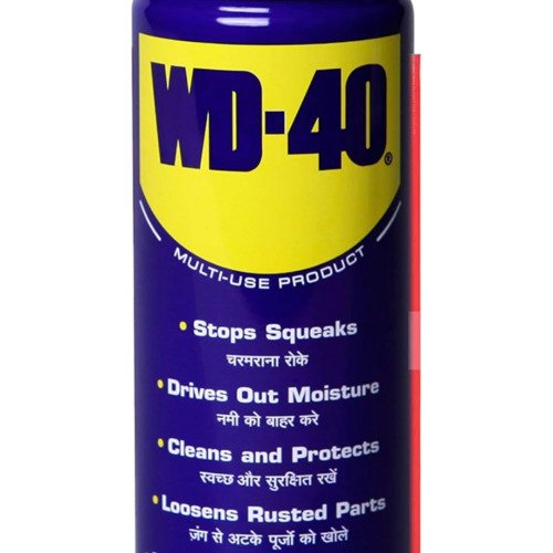 Rust clean by WD 40