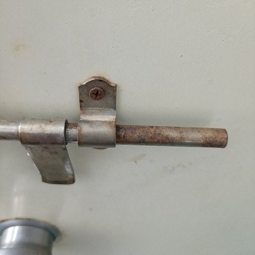 I used wd40 for removing rust from bathroom latch
