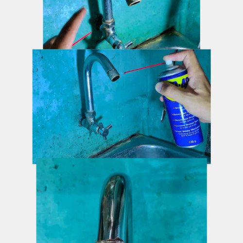 How to Fix a Stuck or Rusty Kitchen Faucet Using WD-40