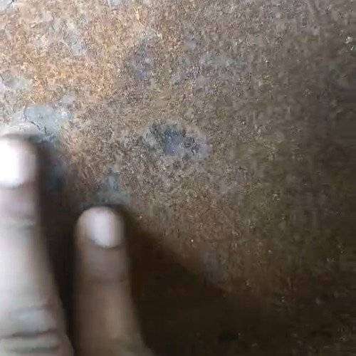 Rusted iron cleaning