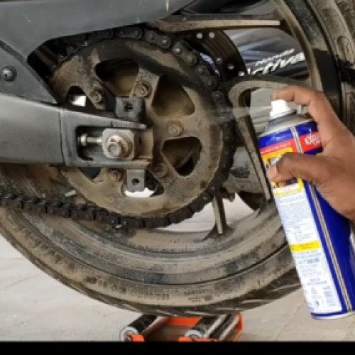 WD40 ON BIKE WORKS PERFECT