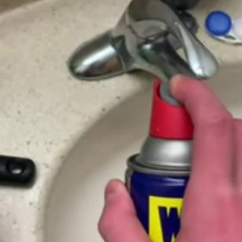 Loosening a stuck tap handle