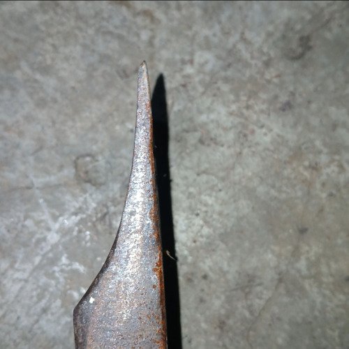 Wrecking bar cleaning