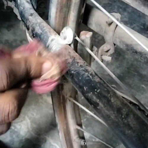 Bycle wheel cleaning