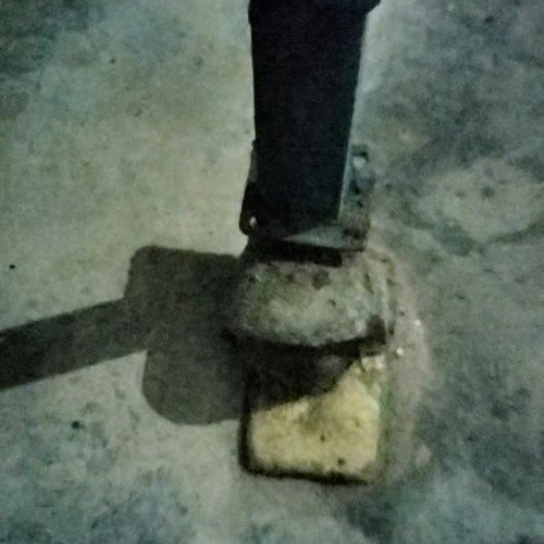 Cooler wheel stand cleaning