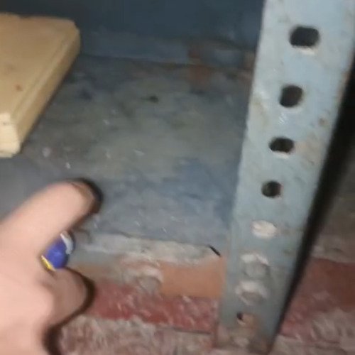 Shelving unit cleaning