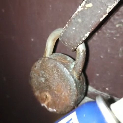 Old lock cleaning