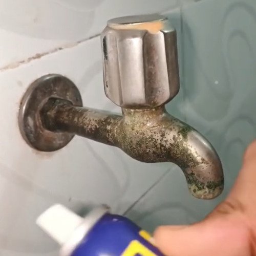 Water tap cleaning