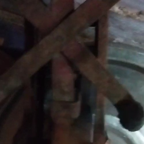 Cleaning iron weighting machine