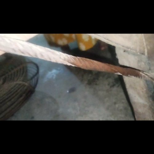 Iron bar cleaning