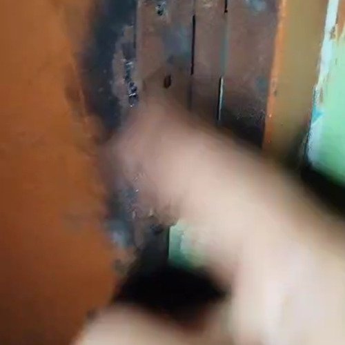 Door latch cabinet clean