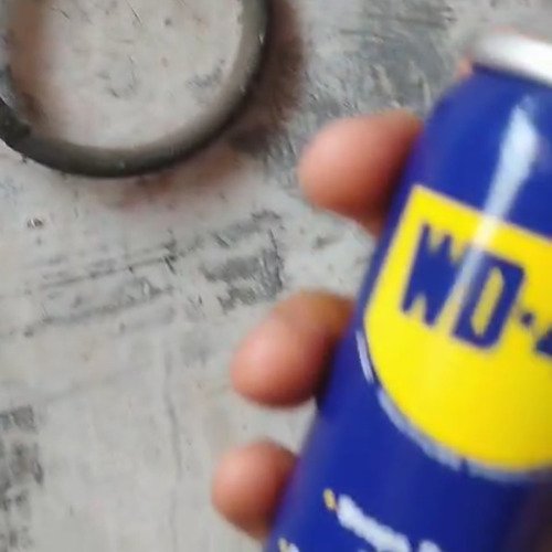 Iron ring hook cleaning