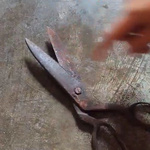 Rusted sizzer cleaning