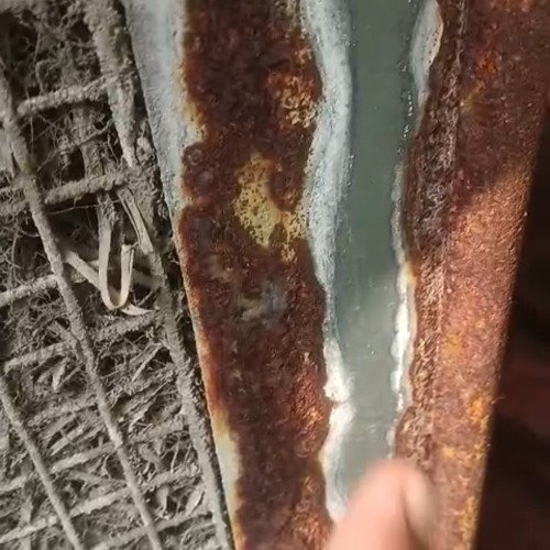 Cooler rust cleaning