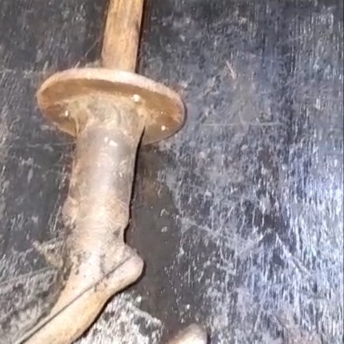 Mettalic hook cleaning