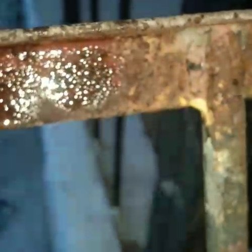 Rusted metal clean up